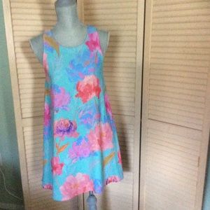 Everly Floral Lined Dress NWOT